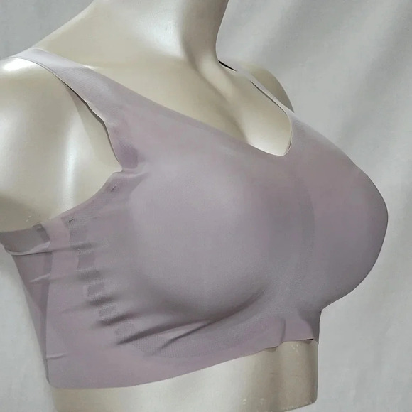 3X Hanes‎ G561 Invisible Embrace Wireless T-Shirt Bra Seamless Warm Steel - Picture 2 of 5